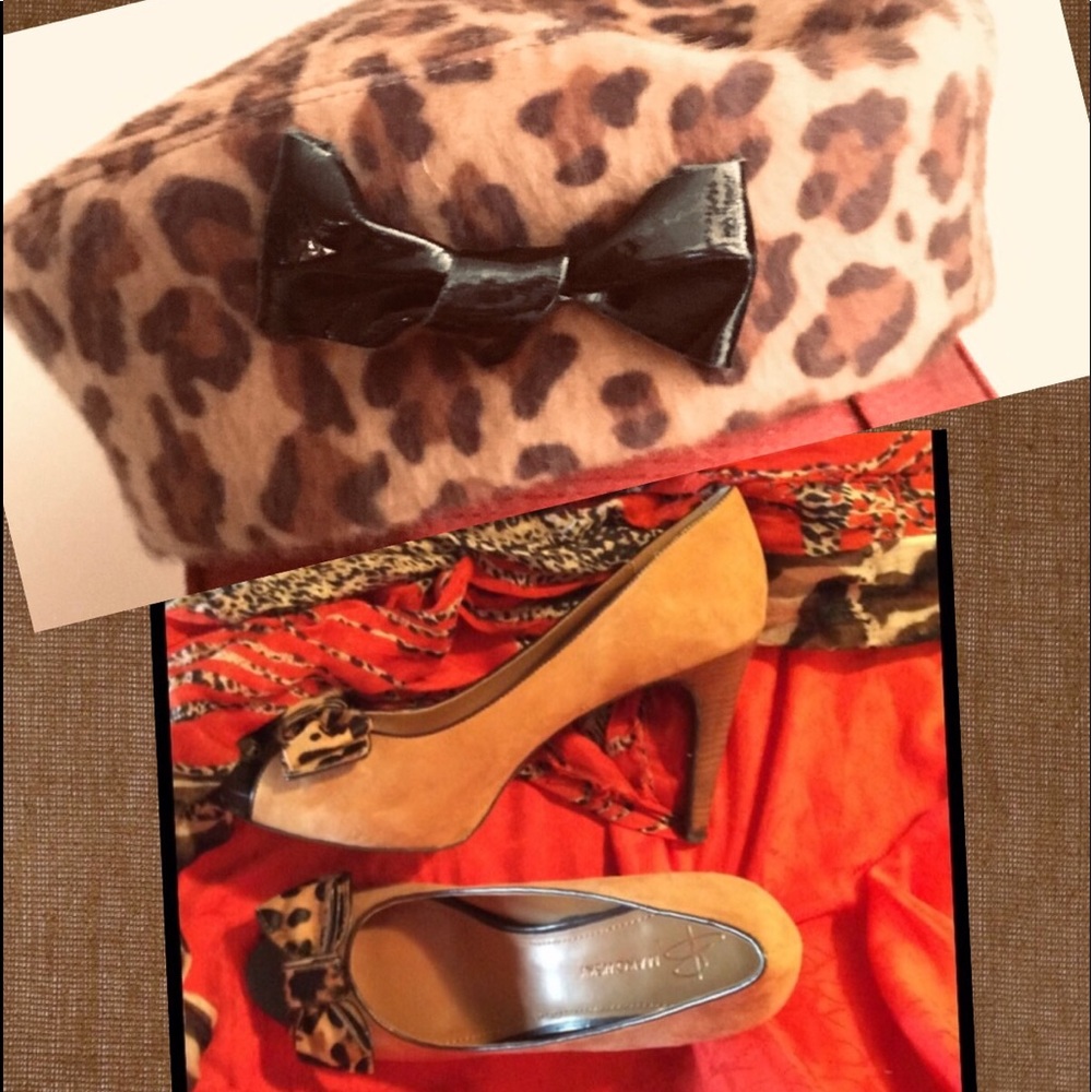 B Makowsky suede & calf-hair heels - Picture 7 of 11